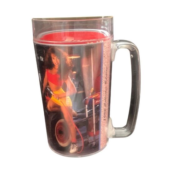 Vintage SNAP-ON Tools Thermo-Serv Plastic Mug Beer Coffee Lisa Mar Apr 1992 - Picture 11 of 12